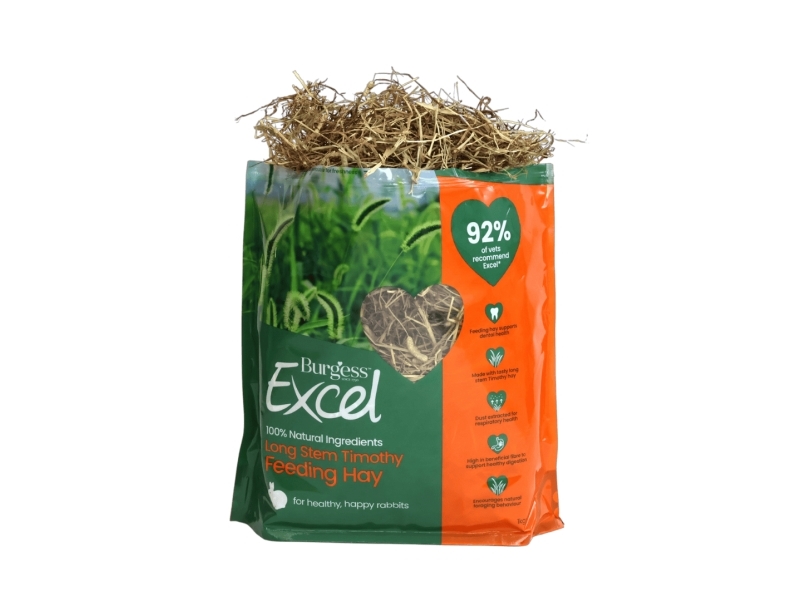 Burgess Excel Long Stem Feeding Hay 1Kg