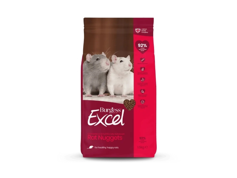 Burgess Excel Rat Nuggets 1,5kg