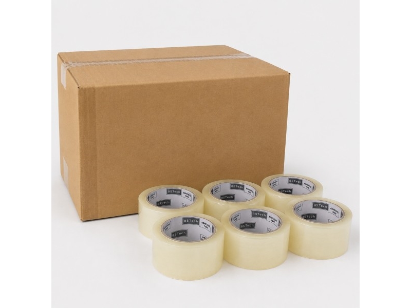 Hotmelt Transparent Packaging Tape 48/66