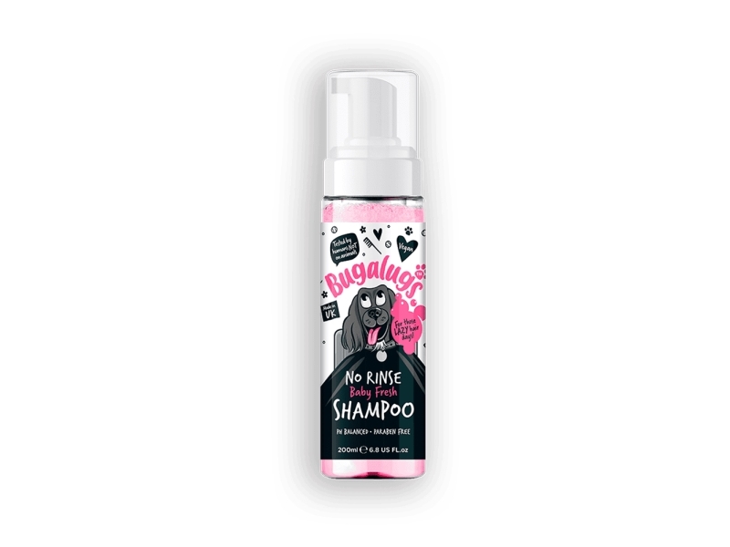 Bugalugs Shampoo uden vask Baby Fresh (200ml)