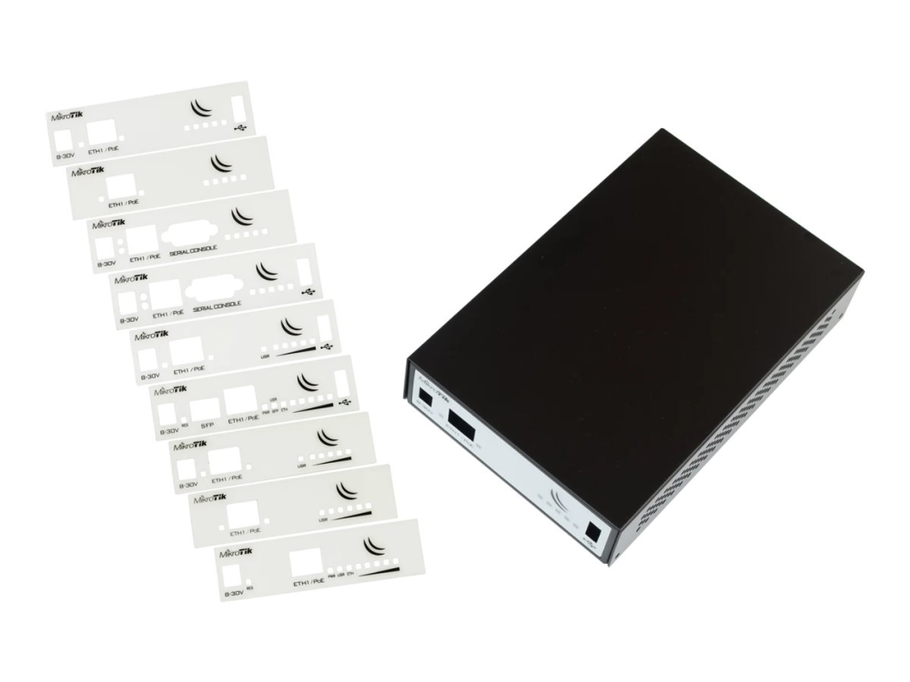 MikroTik CA411-711 Indoor case - Netværk enheds enclosure - indendørs - sort