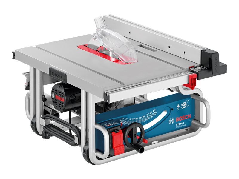 Bosch GTS 10 J bordss&aring;g 1800 W 25,4 cm s&aring;gklinga