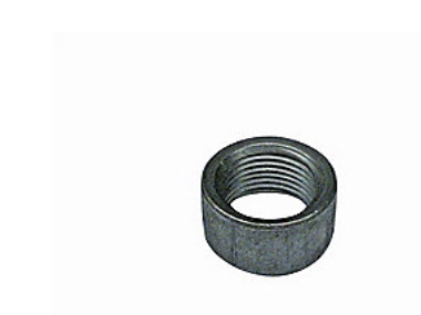 Smedet muffe sort 2 - Halve - EN 10241 T:M ISO7/1 Rp