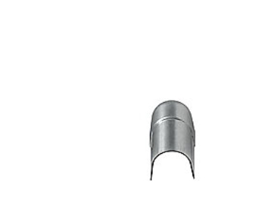 ABB M-end28, M-dækskinne endestykke, 28 mm
