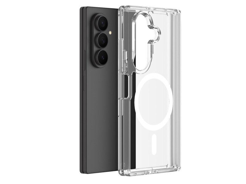 Dux Ducis Clin Mag Case For Samsung Galaxy Z Fold 8 / Z Fold 7 Compatible With Magsafe - Transparent