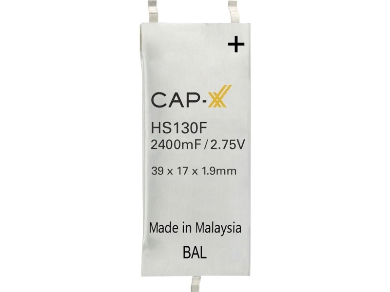 Cap-Xx Hs130f Super Cap-Kondensator 2400 Mf 2,75 V 1 Stk Æske