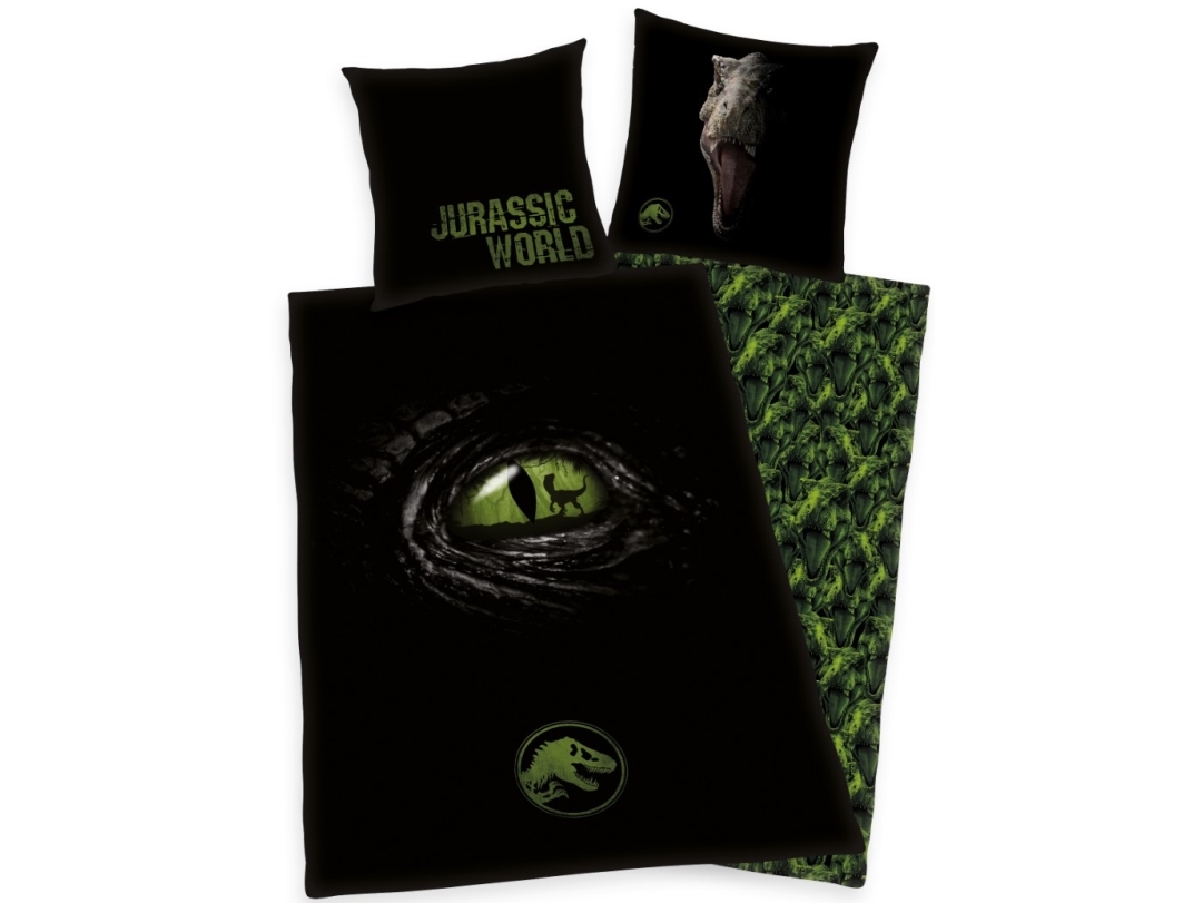 Klaus Herding Gmbh Jurassic World Bed Linen, Pillowcase Approx. 80 X 80 Cm