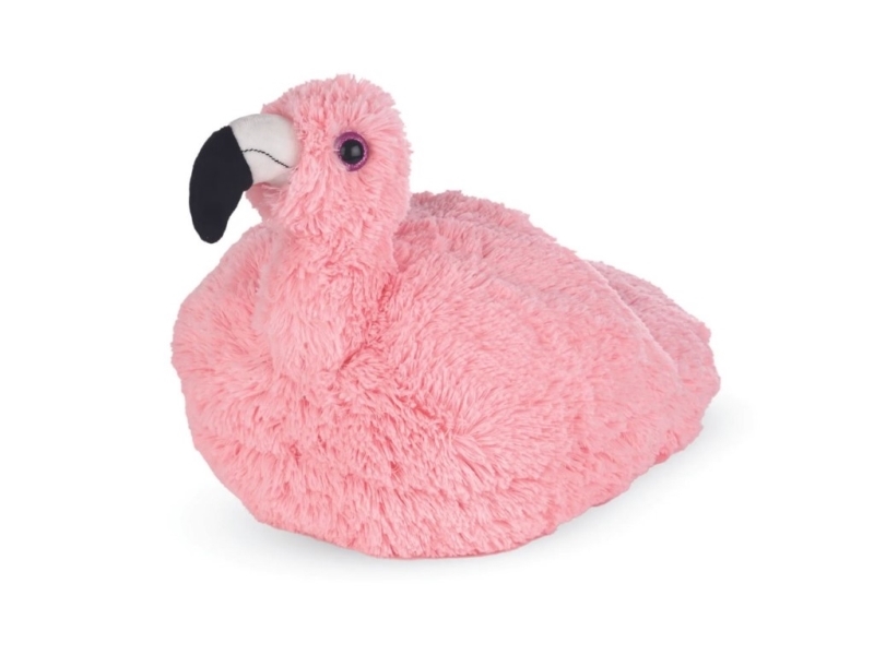 Noxxiez Gemütlicher Fußwärmer Flamingo