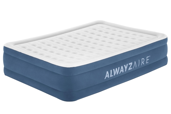 Bestway AlwayzAire luftmadrass med inbyggd AC-pump 203 x 152 x 46 cm