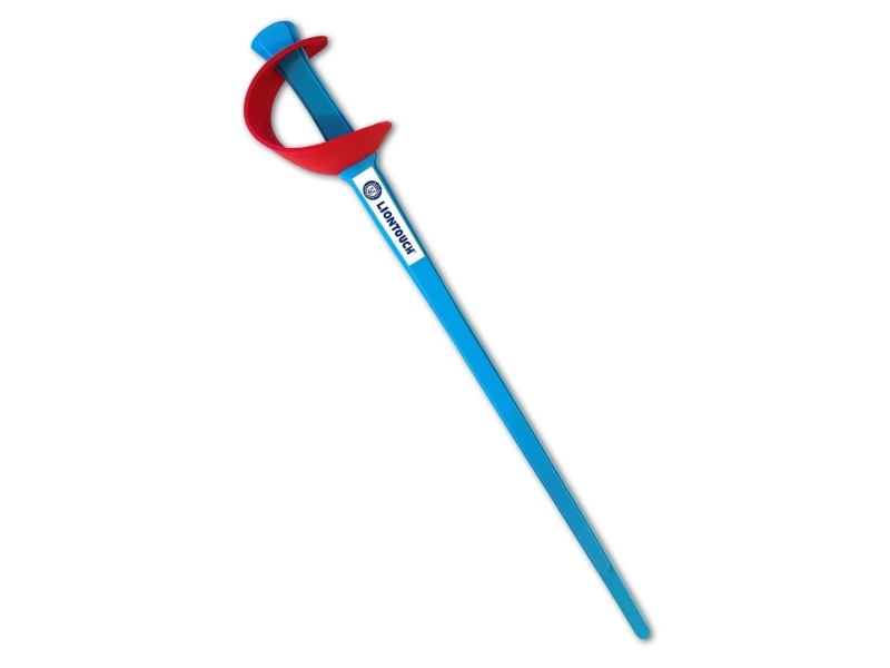 Liontouch Fencing Sabre, Blue And Red