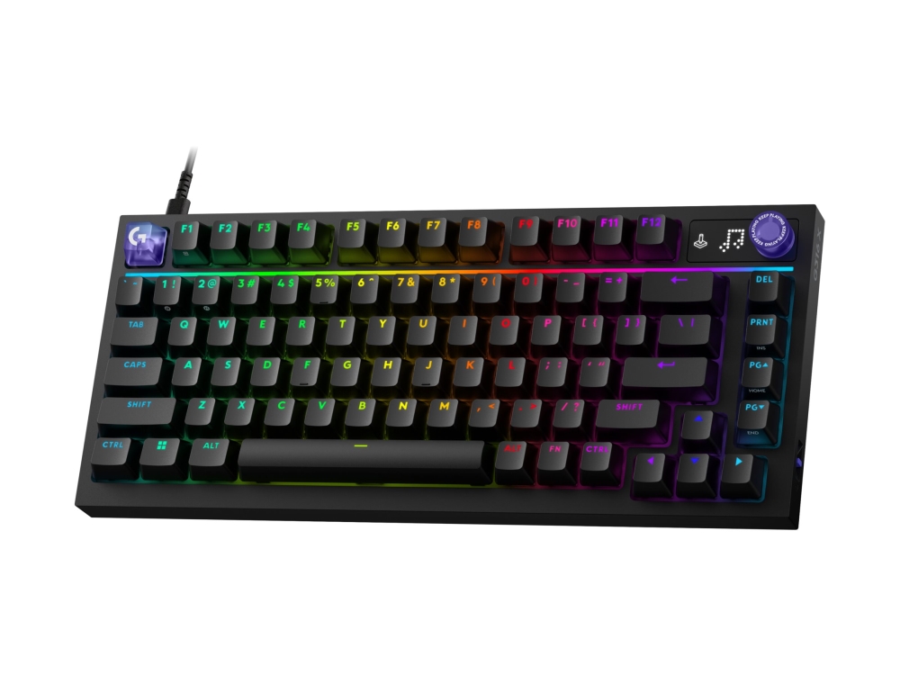 Logitech G316 X 75 Gaming-Tastatur 75% Kabelgebunden Taktil Nordic Schwarz