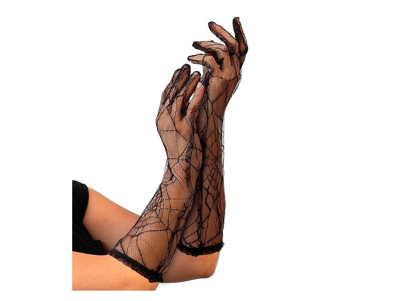 Spinnennetz-Handschuhe