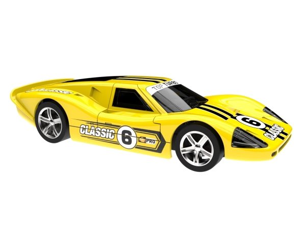 Joysway Superfun Classic 6 Yellow Sport Racer