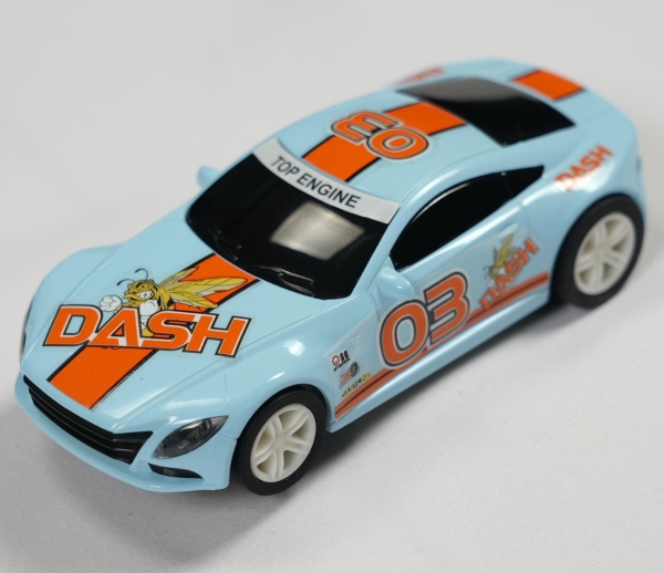 Joysway Superfun Dash 03 Blue Racer Car