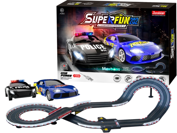 Joysway Superfun 202 Rennbahn 406 Cm 1:43, Usb