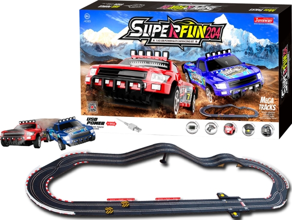Joysway Superfun 204 Rennbahn 446 Cm 1:43, Usb