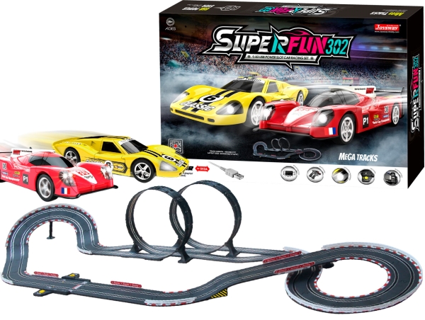 Joysway Superfun 302 Rennbahn 668 Cm 1:43, Usb