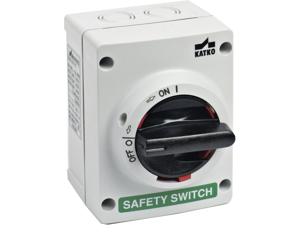 Katko ABS Reparationsafbr. 3Pol 80A AC22 Grå/Sort u. forskruninger