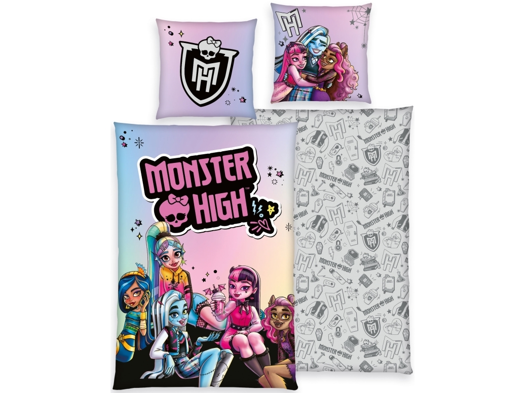 Herding Monster High Bettwäsche, 100% Baumwolle, 135 X 200 Cm