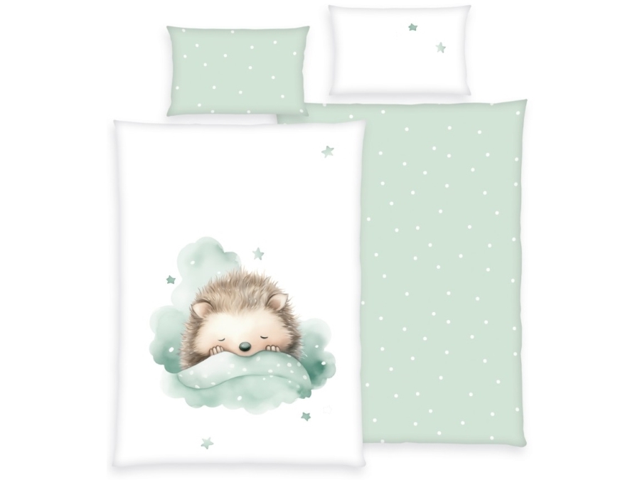 Das Kleine Stachelschwein Bettwäsche 100 X 135 Cm – Baumwolle – Green By Oeko-Tex