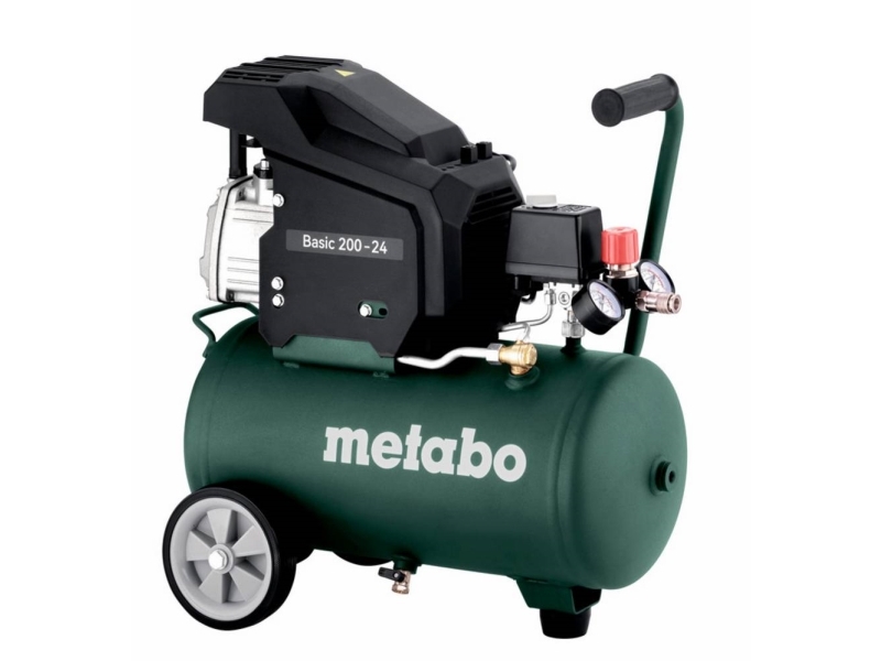 Metabo 24L Basic 250-24 oliebaseret bilkompressor