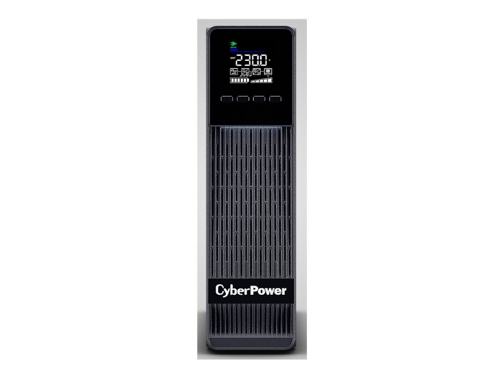 Cyberpower Online S Series Doppelwandler Online Usv 2000Va/1800Wtower, Eco Mode, Lcd, Usb, Smart-Slot Für Opt. Netzwerkkarten, Doppelwandler (Online)