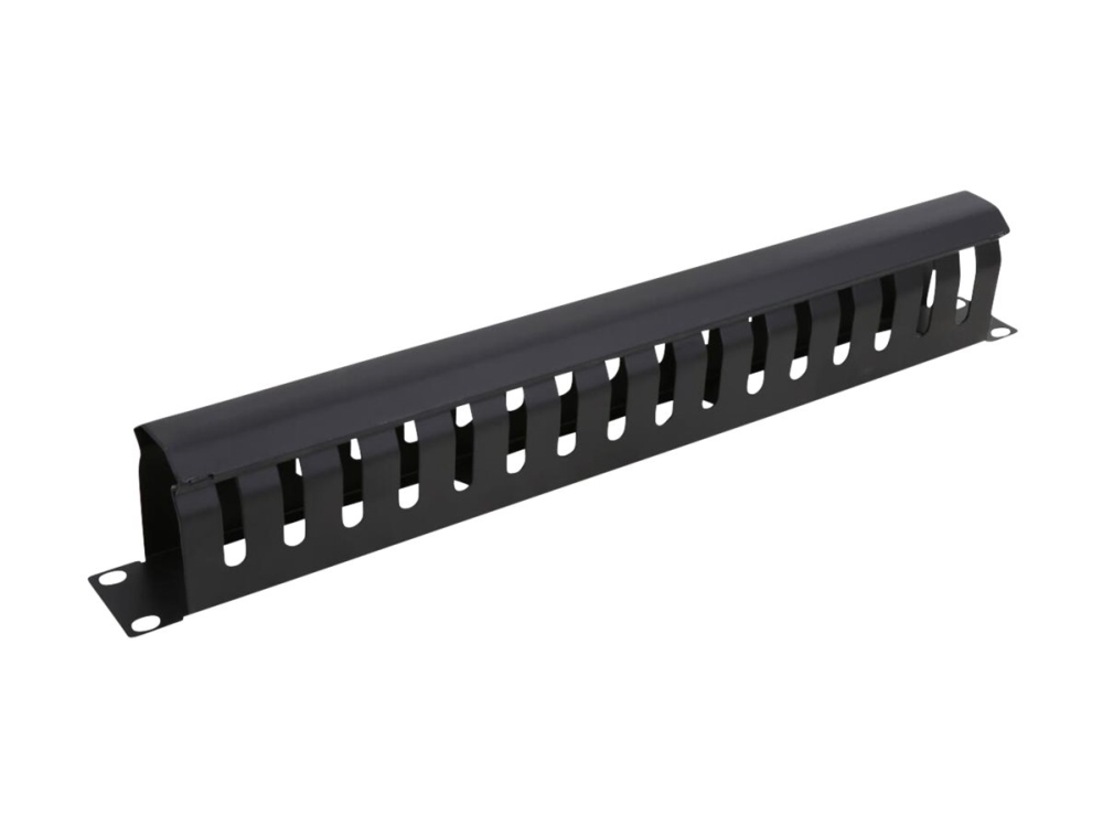 Deltaco 19-25 - Kabelstyringsstang - Stativmonterbar - 1U - 19"