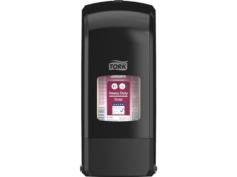 Tork Tork Industrial Soap And Cream Dispenser – Sæbe- Og Cremedispenser Til Industriel Brug, Sort