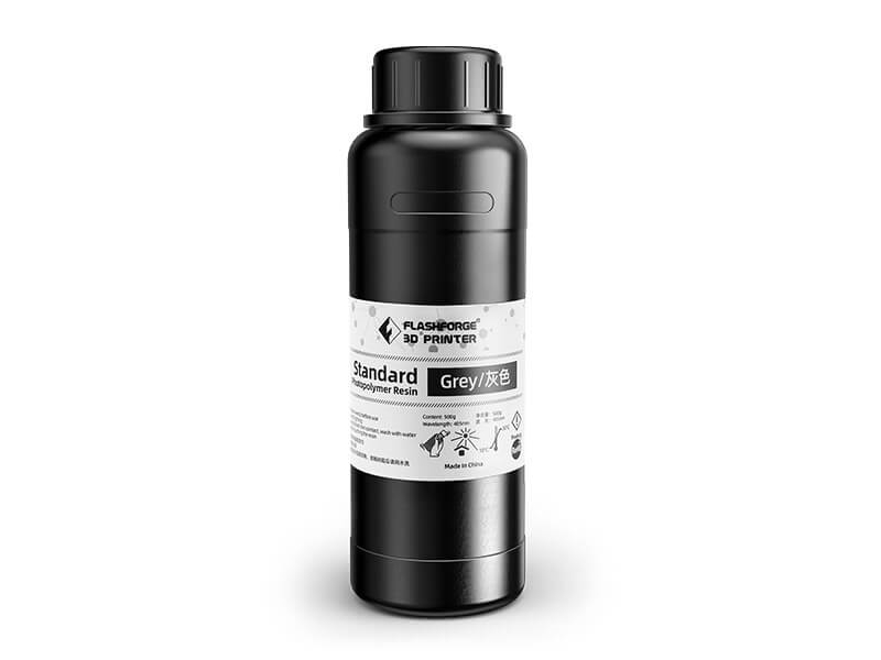 Uv/Lcd Standard Grey 0,5L Flashforge 3D Resin 405Nm Flashforge (20001865001)