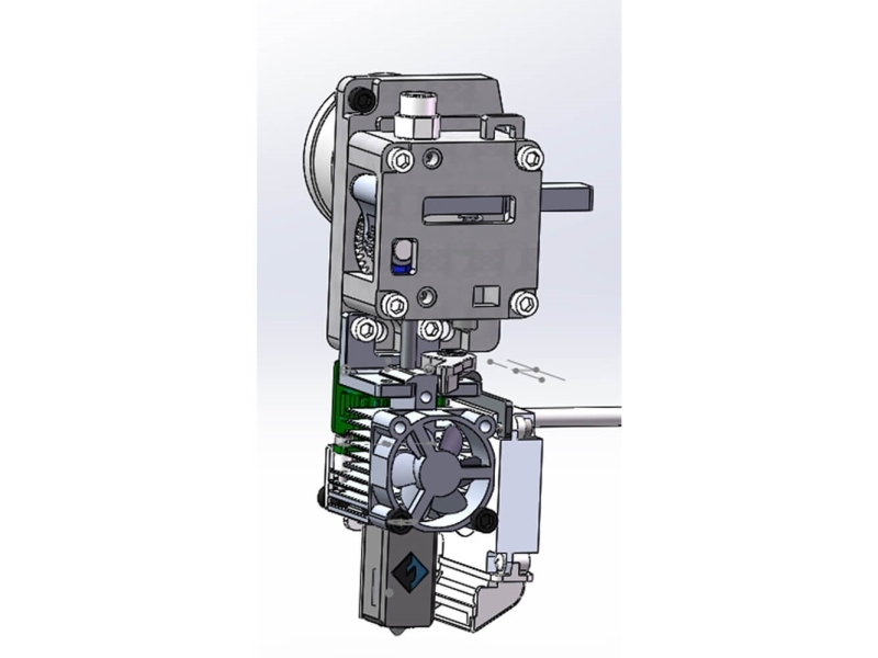 Flashforge Guider 3 Ultra Extruder-Einheit R