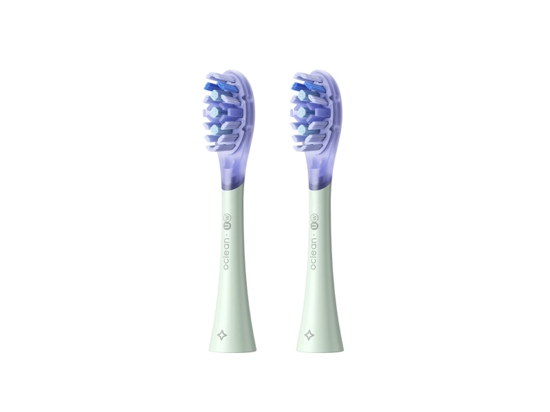 Oclean Bürstenkopf Ultra Weiß - Grün, 2er Pack - Bild 5