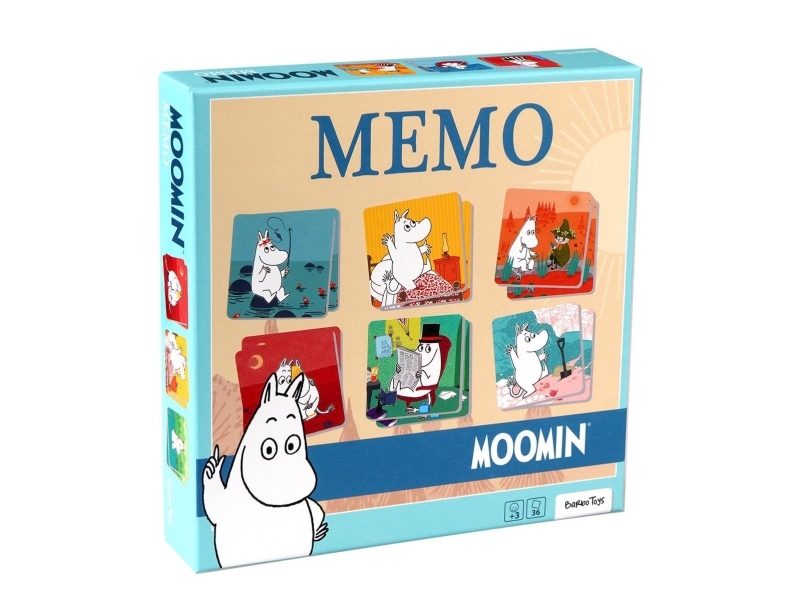 Barbo Toys Moomin memoryspel, 36 st., från 4 år
