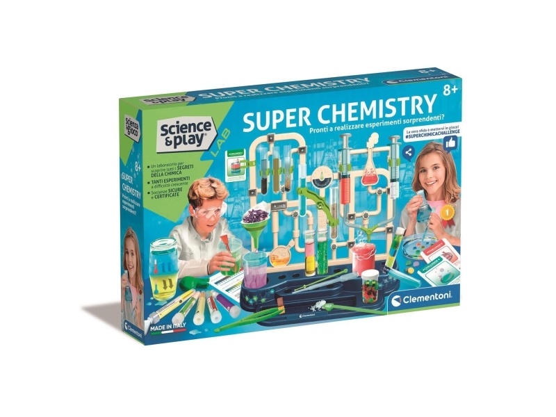 Clementoni Super Chemistry Chemie-Experimentierkasten