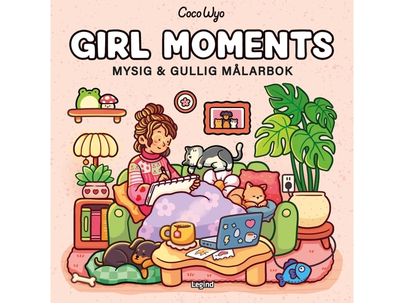 Malbuch: Cozy Coloring