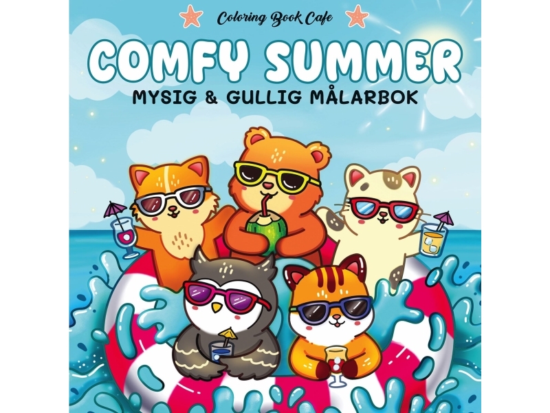 Malbuch : Comfy Summer