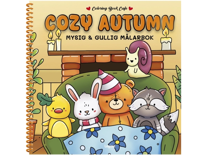 Deluxe Målarbok : Cozy Autumn