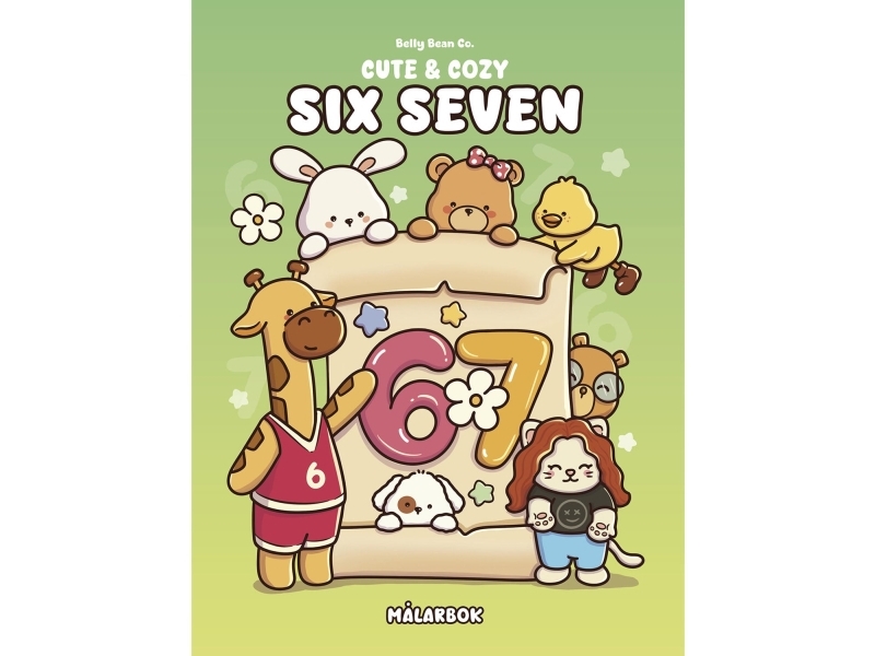 Målarbok : Cozy Six Seven