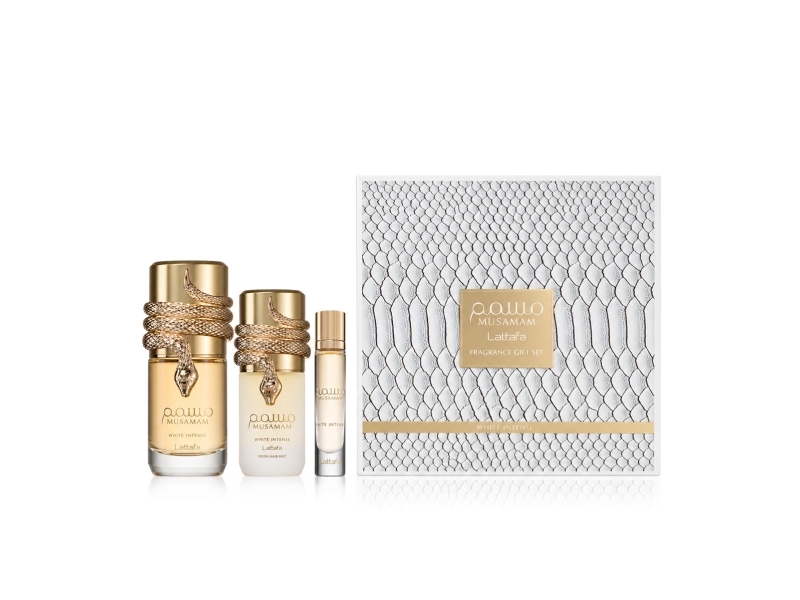 Lattafa 3P Gift Set Musamam White Intense