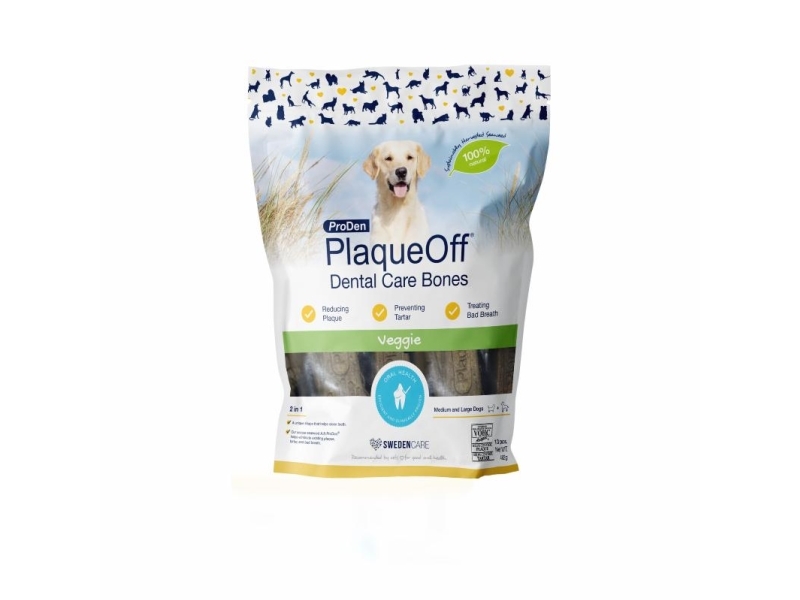 Plaqueoff Dental Care Bones Vegetable Fusion, 480 G.