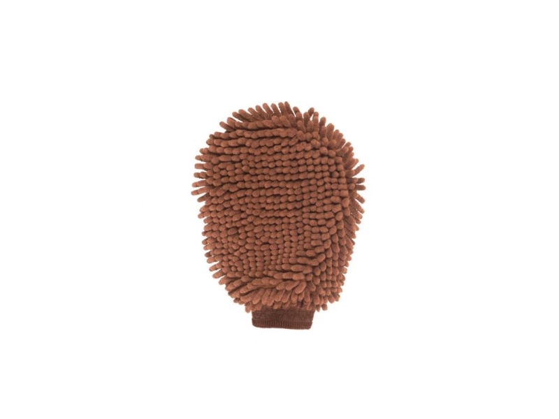 Dog Gone Smart Dirty Dog Grooming Mitt, Brown