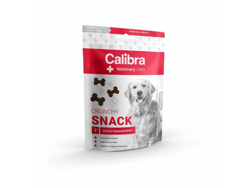 Calibra Vd Dog Crunchy Snack Weight Management 120 G