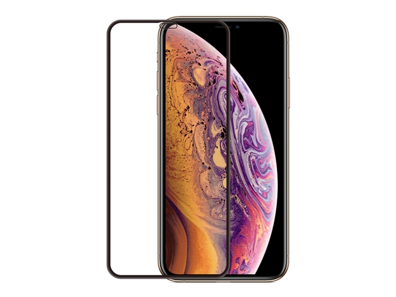 Gear Härdat Glas 3D Gum Full Cover Svart Iphone Xs Max/11 Pro Max Incl. Monteringsram