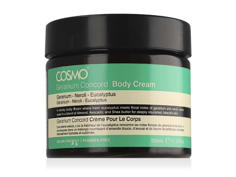 Cosmo Geranium Concord Body Cream 330Ml