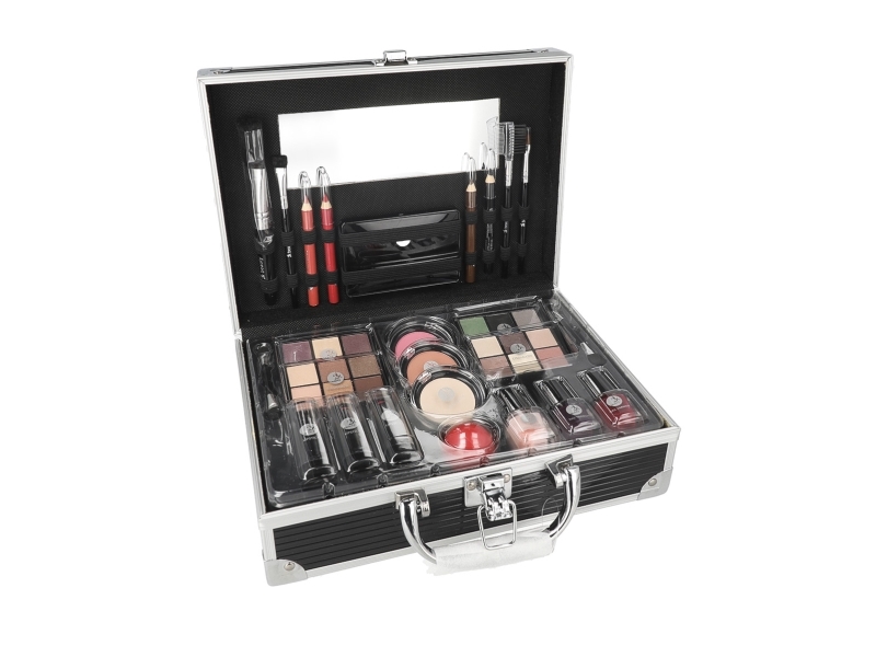 2K All About Beauty Black Case Complete Makeup Palette