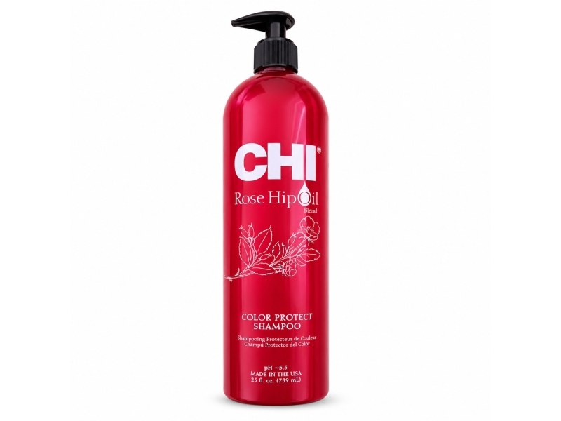 Farouk Systems Chi Rose Hip Color Protect Shampoo 739 Ml
