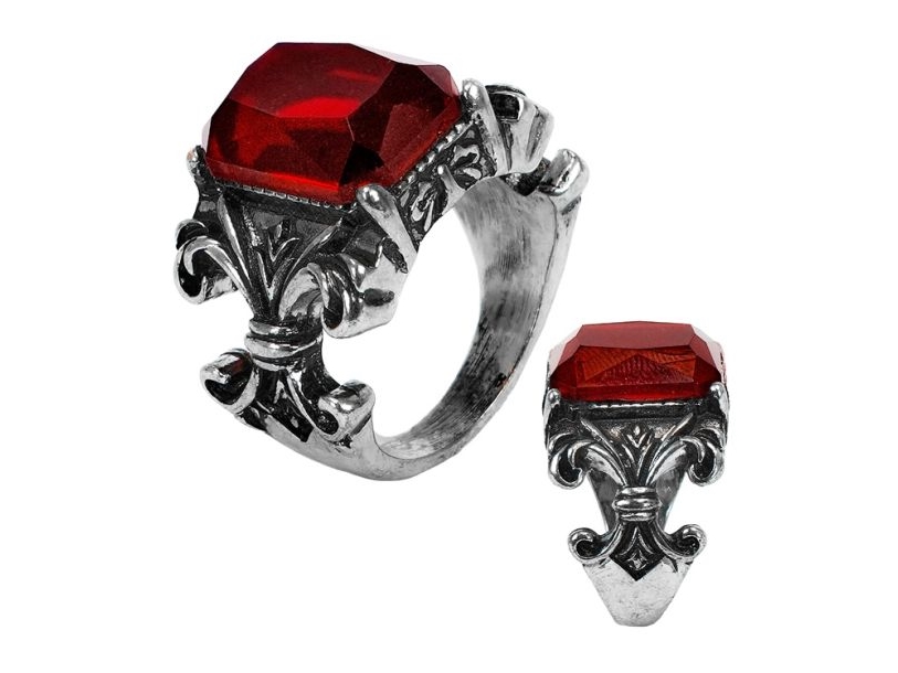 Gotisk Rubin Ring