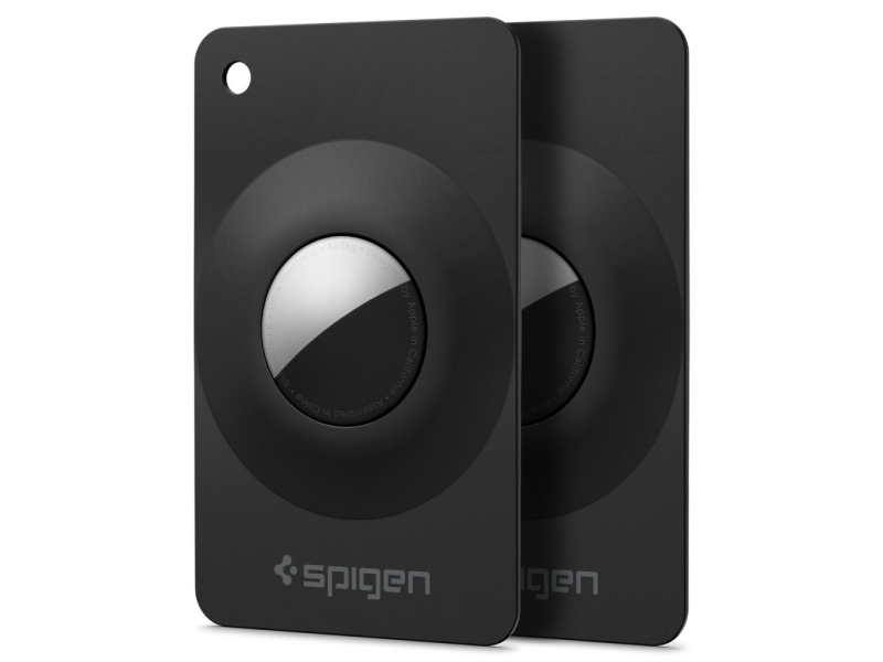 Air Fit 2 Case Spigen For Apple Airtag, 2-Pack, Black Acs11199