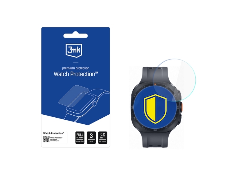 Hybrid Glass For The Smartwatch Display 3Mk Watch Protection Flexibleglass For Samsung Galaxy Watch Ultra 2 (2026)