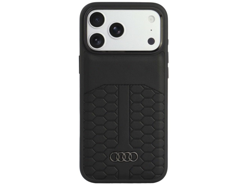 Audi Leather Case Magsafe For Iphone 18 Pro Max / 17 Pro Max - Black