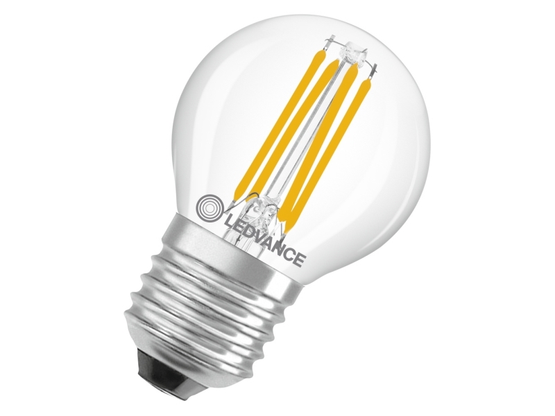 LEDVANCE LED krone VALUE filament 470lm 3,4W/840 (40W) E27 - (10 stk.)